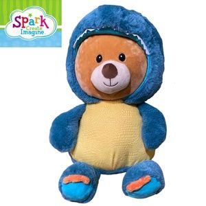 Spark Teddy Bear In Dinosaur Disguise